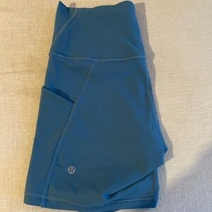 Lululemon Wunder train short with pockets